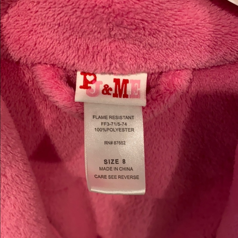 Girls pink bathrobe - Picture 3 of 4